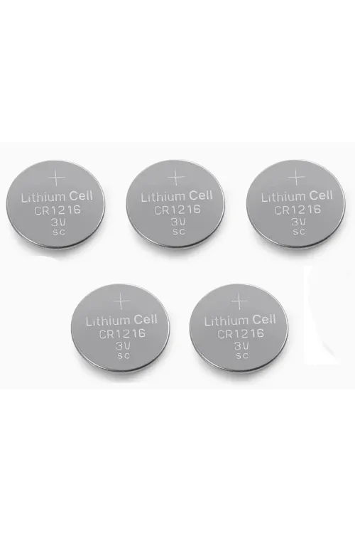 Yuma CR1216 Süper Lityum 3V 5’li Kart Düğme Pil