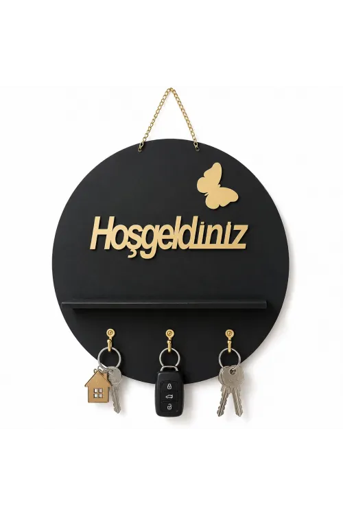 Yuvarlak Anahtarlık Hoşgeldiniz