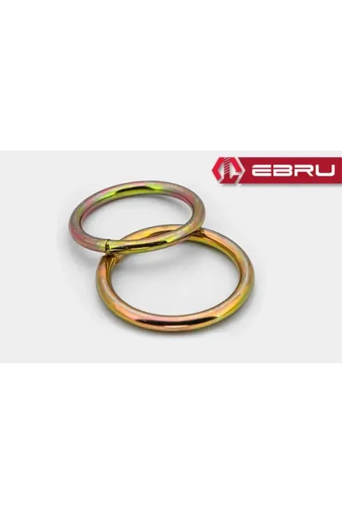 Yuvarlak Çelik Halka 10x75 - 2 Adet