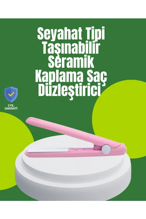 Yüzer Plakalı Kompakt Bukle Maşası – Elastik Tutuculu, Saç Dostu Profesyonel Tasarım