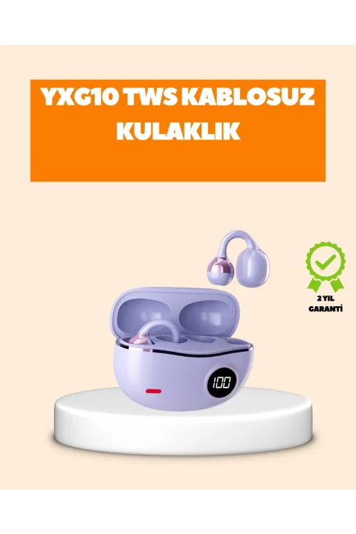 Yxg10 Klipsli Açık Kulaklık – Spor İçin Uygun, Aptx Ses, Ergonomik Yapı