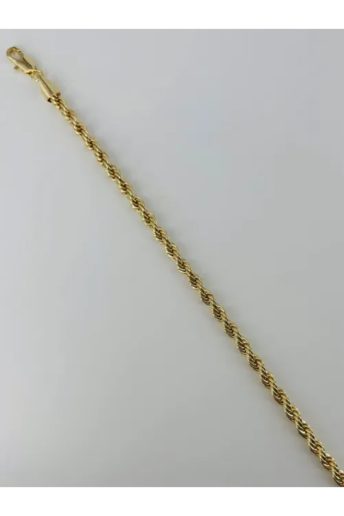    Zirkon Taşlı Pirinç Bileklikler 19 Cm  - Kbl0377