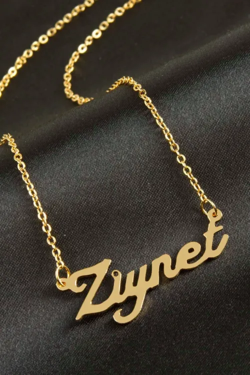 Ziynet isimli kolye (Kişiye Özel)