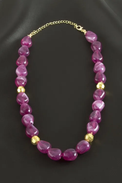 Zr Model Oval Plastik Kolye