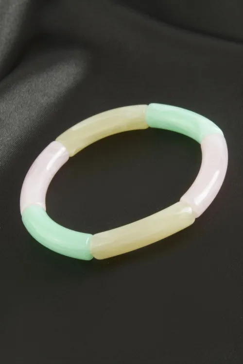 Zr Model Silindir Plastik Bileklik