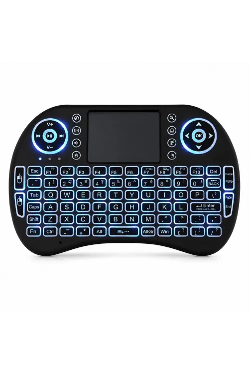Zr1315 Mini Keyboard Bt+Wirelessli Tv Klavyesi Işikli