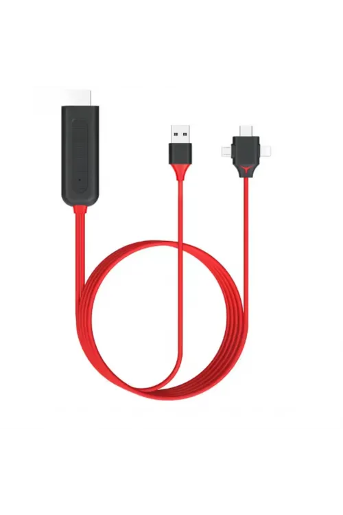 ZR18 3 İn 1 Usb To Hdmı Kablo