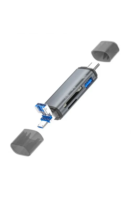 ZR286 Ads307 3 In 1 Type-C Card Reader