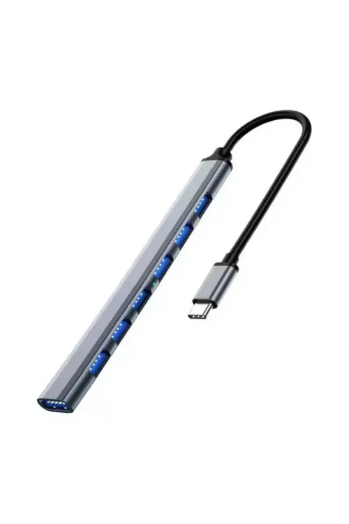 ZR289 Ads 303/C Type-C 7 Port Metal Usb Hub