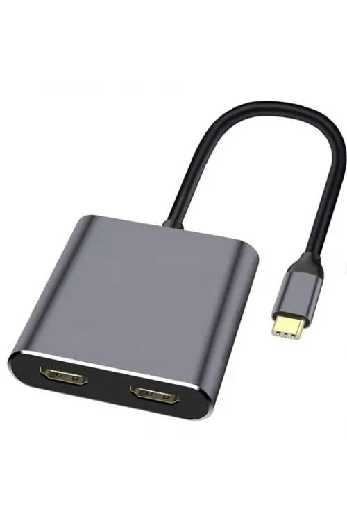ZR654 Type-C 4 İn 1 Çift Hdmı
