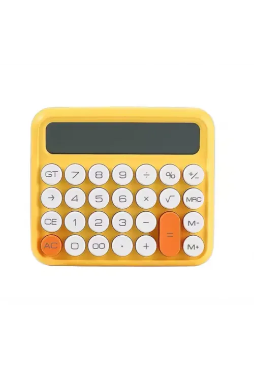 ZR740 Jn-800 Junno Sarı Hesap Makinesi