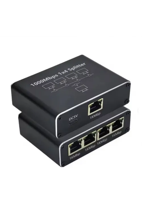 ZR889 Rj45 1To4 Gigabit Splitter