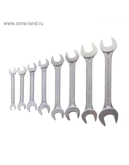 1. Kalite Çift Açık Ağızlı 8li Anahtar Seti