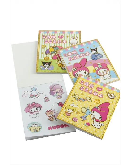 12 Yapraklı Çzgflm Karakteri Defter Sticker