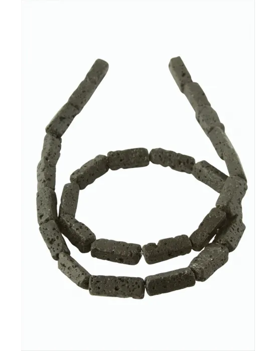 1,3 cm Dikdörtgen Boru Lav Taşı