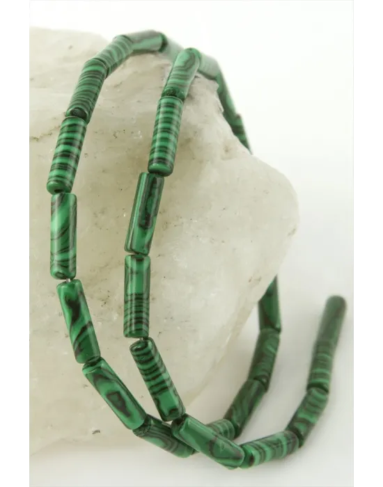 1,4 cm Boru Malahit Taşı