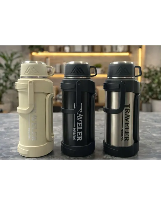 1600 Ml Çift Katmanlı Vakumlu Paslanmaz Çelik Termos Alk4640