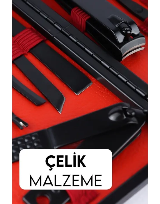 17 Parça  Profesyonel Manikür Seti