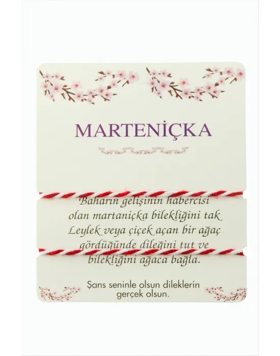 2 Adet Marteniçka İp Bileklik ( Toptan marteniçka bileklik)