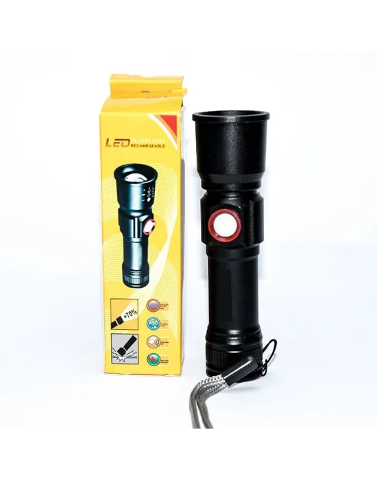 2 Led 1.000 Lümen Usb Şarjlı El Feneri Wt-611