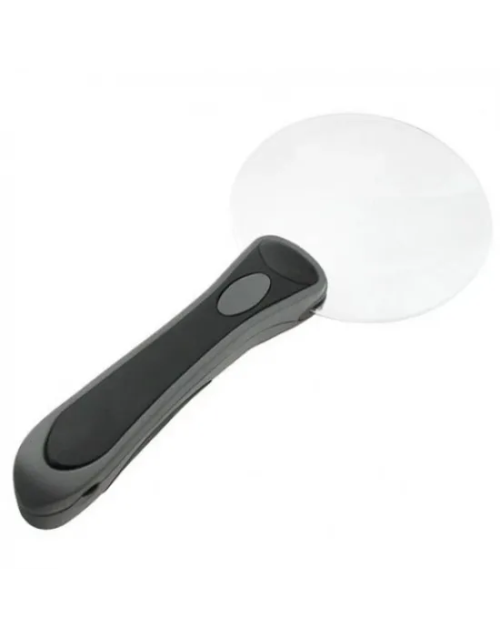 2 Led Işıklı 2.5x90mm Okuma Büyüteç
