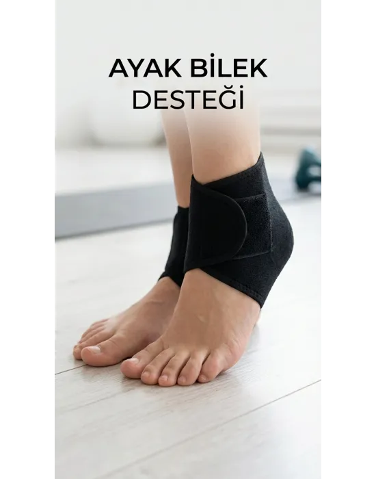 2li Ayak Destekli Silikon Tabanlı Ortopedik Çorap Seti