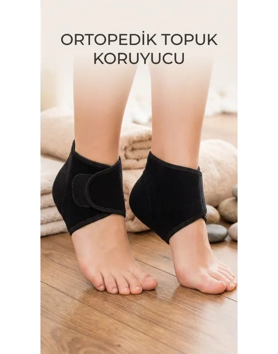 2li Ortopedik Silikon Destekli Topuk Çorap Seti