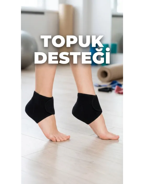 2li Silikon Tabanlı Topuk Dikeni Ortopedik Çorap Seti