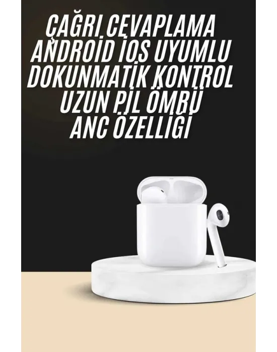 2. Nesil Bluetooth Android Ve İos Uyumlu Kablosuz Kulaklık Çağrı Cevaplama