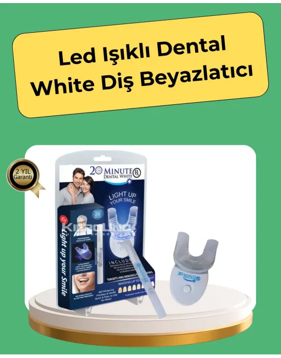 20 Dakikada Hızlı Etkili Diş Beyazlatıcı Cihaz