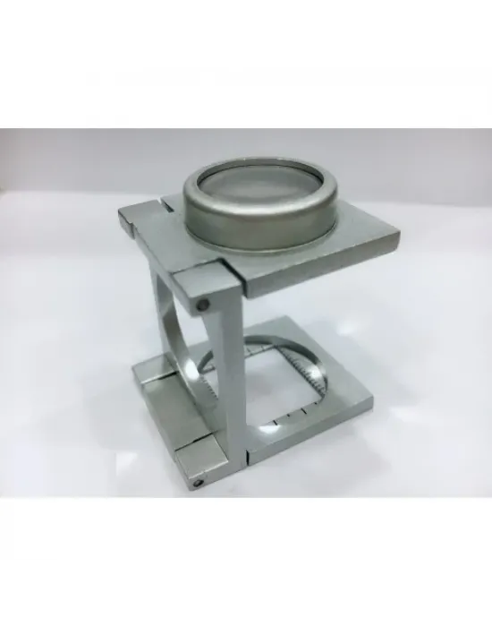 20 Mm Büyüteç Lup Dokumacı Büyüteci Full Çelik Katlanabilir Th9007a