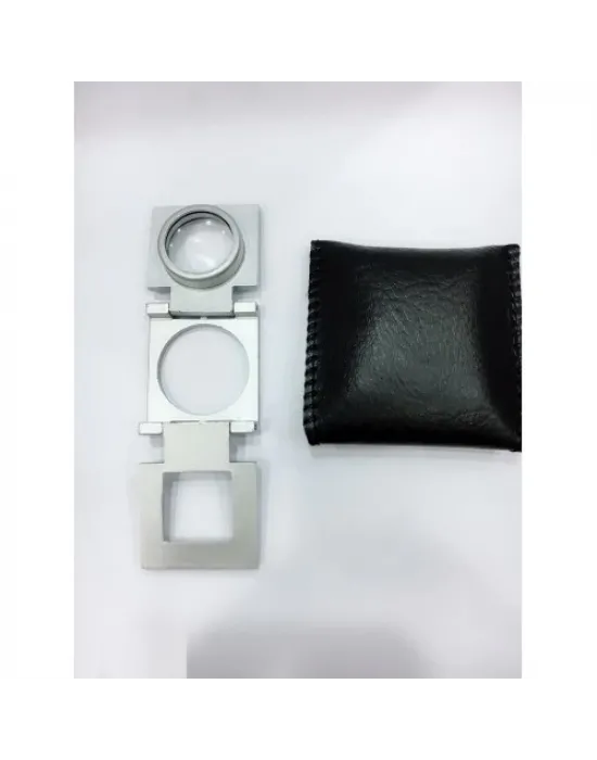 20 Mm Büyüteç Lup Dokumacı Büyüteci Full Çelik Katlanabilir Th9007a