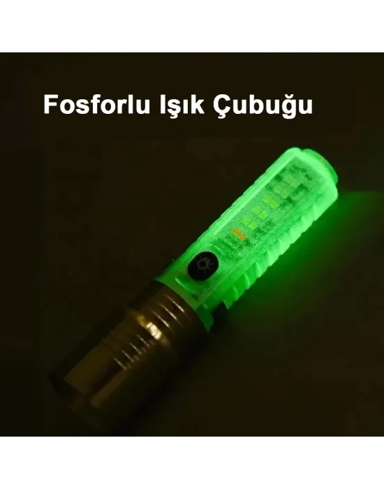 2023 Seri 8 Mod Şarjlı Yeni Nesil El Feneri  Wt-609