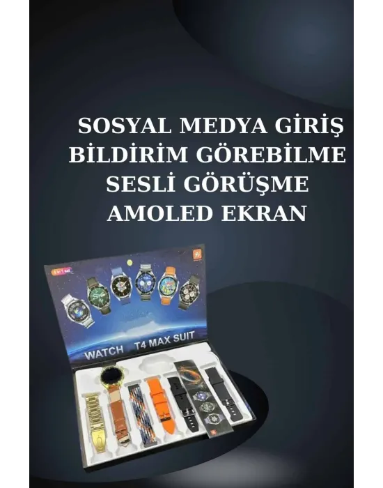 2025 Model Akıllı Saat Ve Yeni Nesil Pro Bluetooth Kulaklık Anc Özelliği