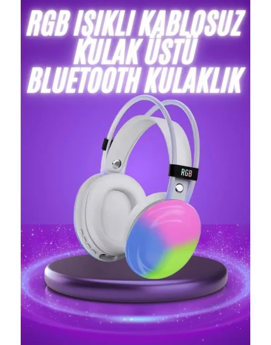 2025 Model Bluetooth Kulaklık Kulak Üstü Kablosuz Uzun Ömürlü Unısex