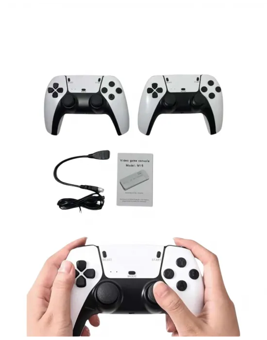 20600 Oyunlu Retro Oyun Konsolu Kablosuz Joystick