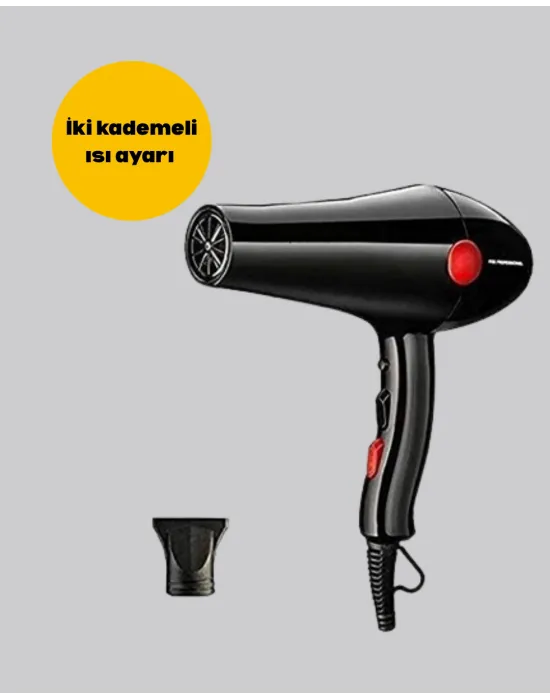 2200w Güçlü Motorlu Ergonomik Fön Makinesi