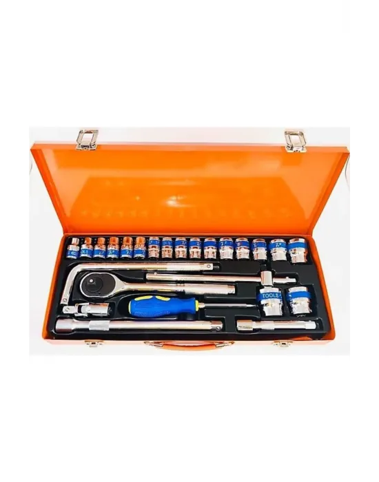 25 PARÇA 1/2 LOKMA SETİ CHROME VANADİUM PARLAK