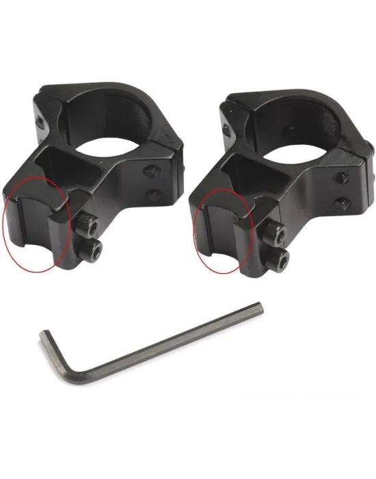 25.4mm dürbün için 11mm YÜKSEK Havalı  / Av tüfeği Ayağı