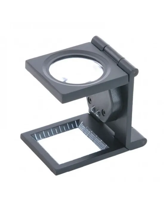 25x25 Mm Full Çelik Kaplı Katlamalı Büyüteç Th9005b