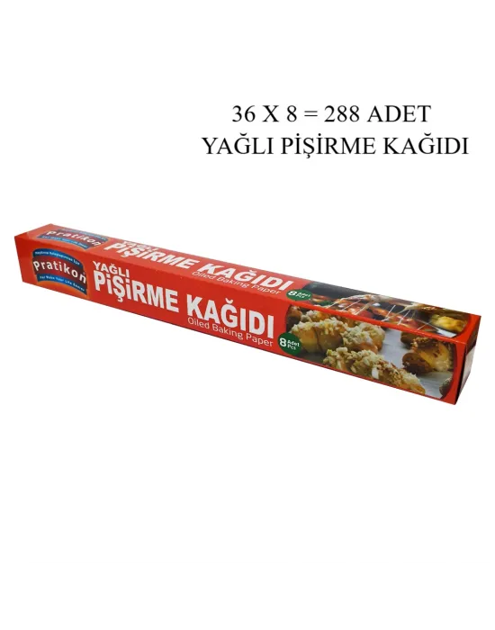 288 Adet Yağlı Pişirme Kağıt