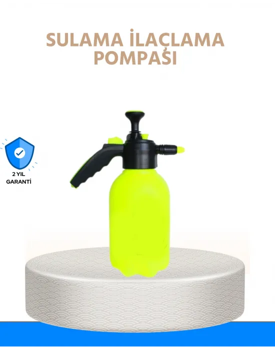 2l Bahçe Ve Araç Temizlik Pompası Bakır Uçlu Basınçlı Sprey