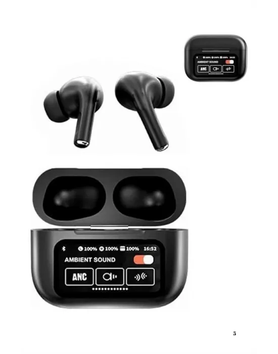2.nesil Pro Ekranlı Sesli Görüşme Yapabilen Kablosuz Bluetooth Kulaklık