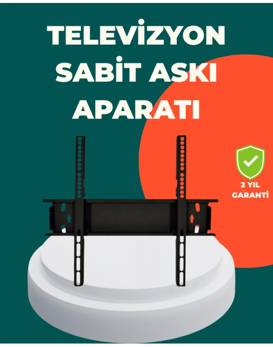 32-65 İnç Lcd Led Tv Askı Aparatı 75 Kg Taşıma Güçlendirilmiş Çelik