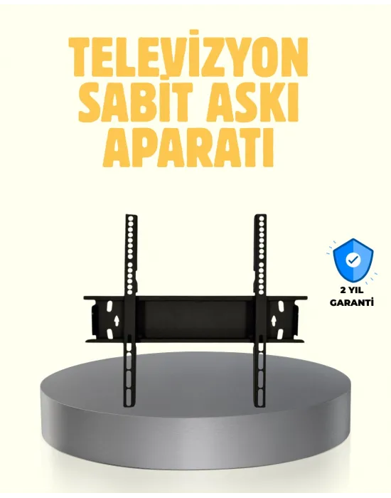 32-65” Tv Duvar Askı Braketi 75 Kg Kapasiteli Anti Statik Boya