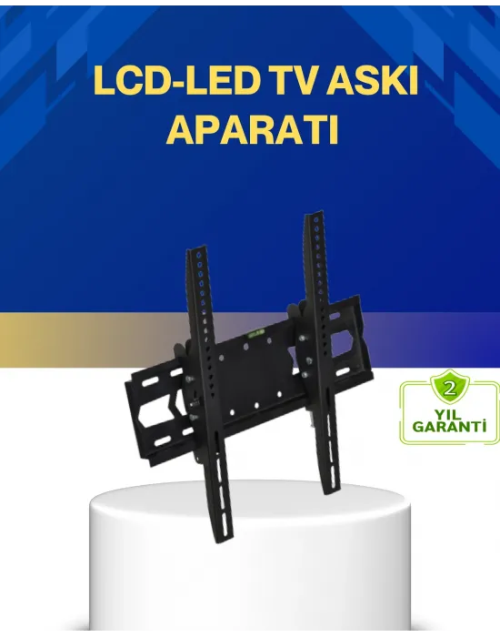 32 İnç Led Tv Uyumlu Duvar Askı Aparatı Güvenli Sabitleme