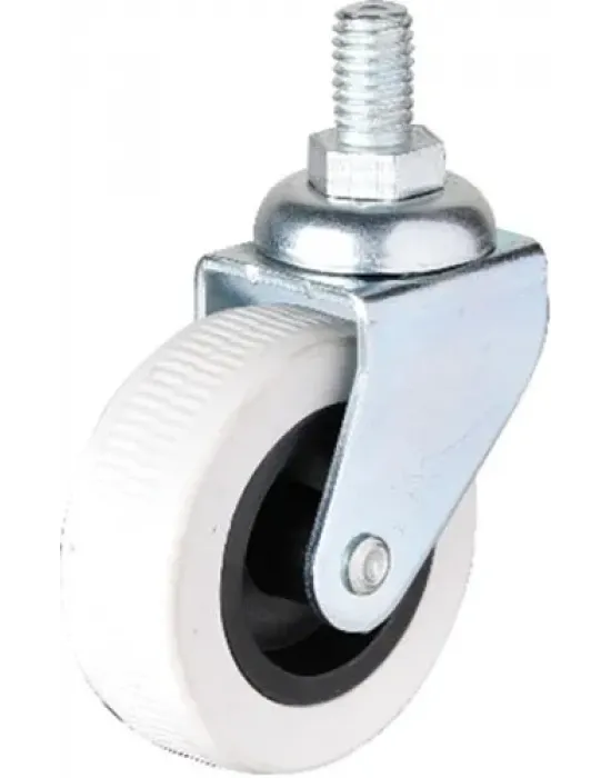 322 - 50x20 Mm Gri Vidalı Teker 4 Adet