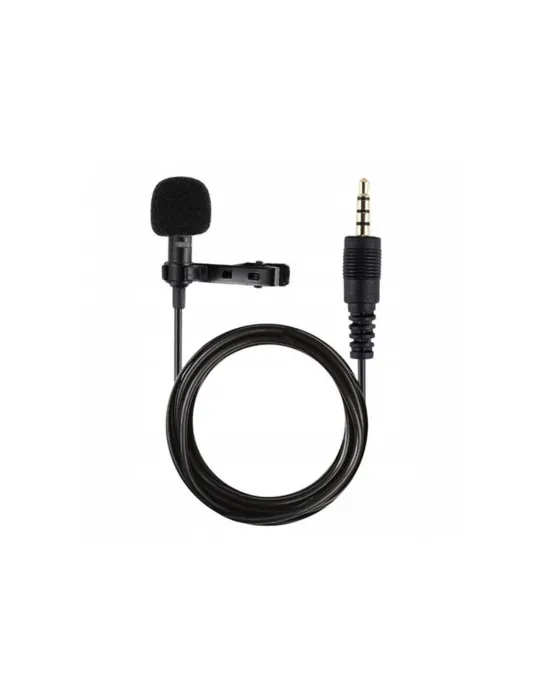 3.5mm Jak 1.5 Metre Double Mikrofon - Siyah