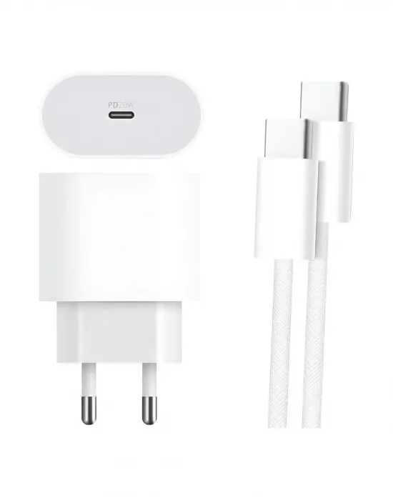 35w Usb-c Hızlı Şarj Adaptörü Type-c To C Kablo Seti