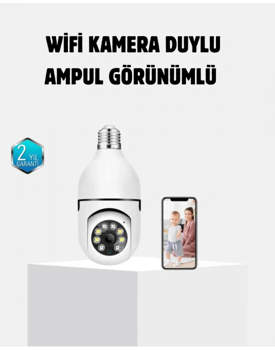 360 Derece Dönebilen Akıllı Duylu Kamera – Ptz, Uzaktan Kontrol, Hareket Algılama